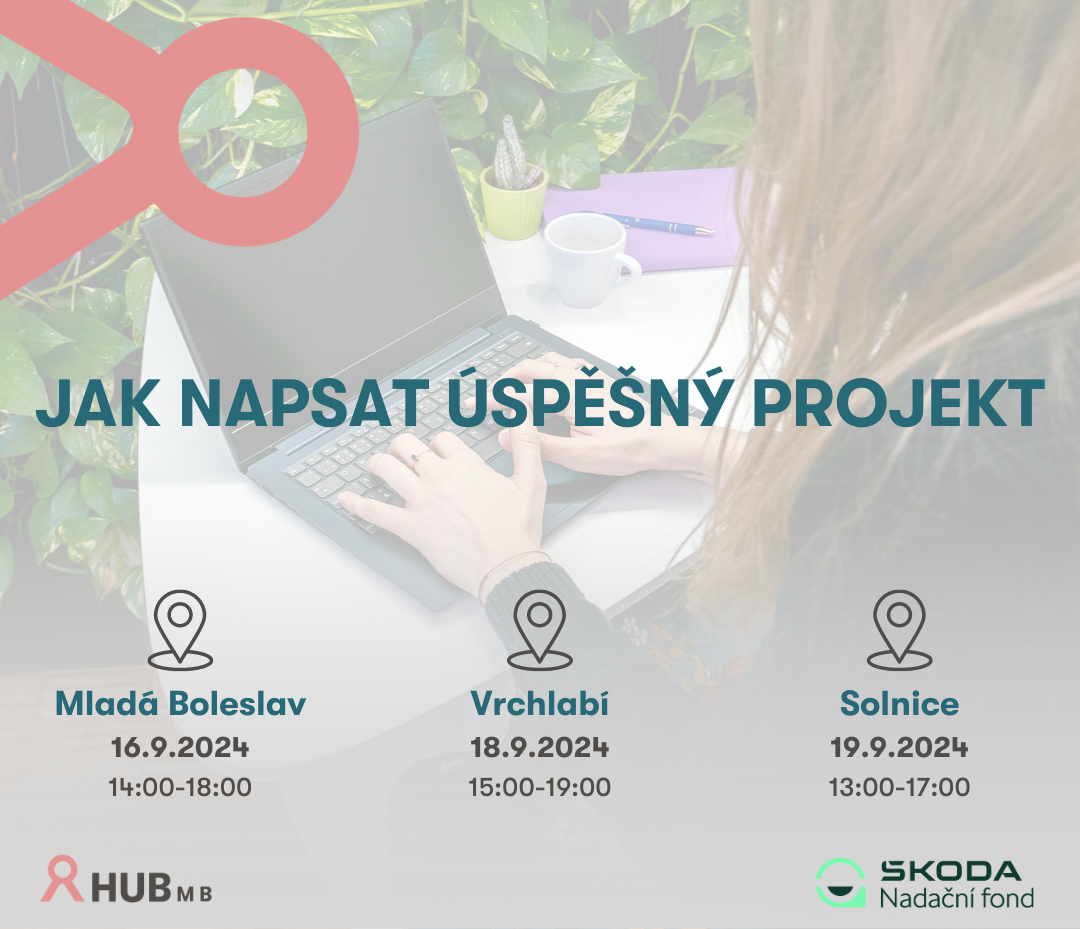 Odhalte s námi jak na úspěšný projekt. Další kolo oblíbených workshopů je tady!